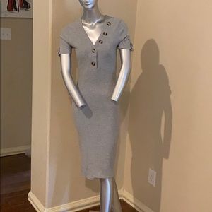 Size medium grey mid dress